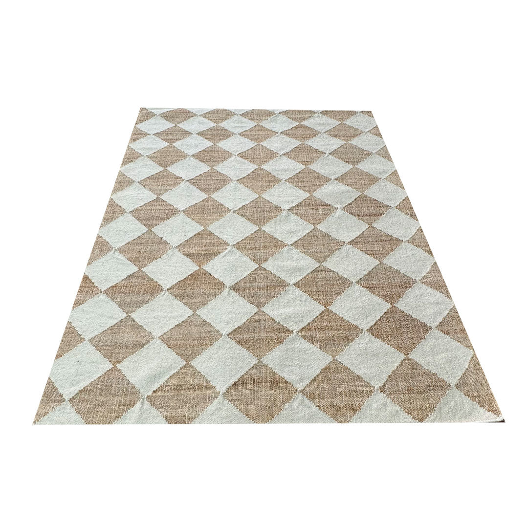 Earthy Elegance Handknotted Jute Rug