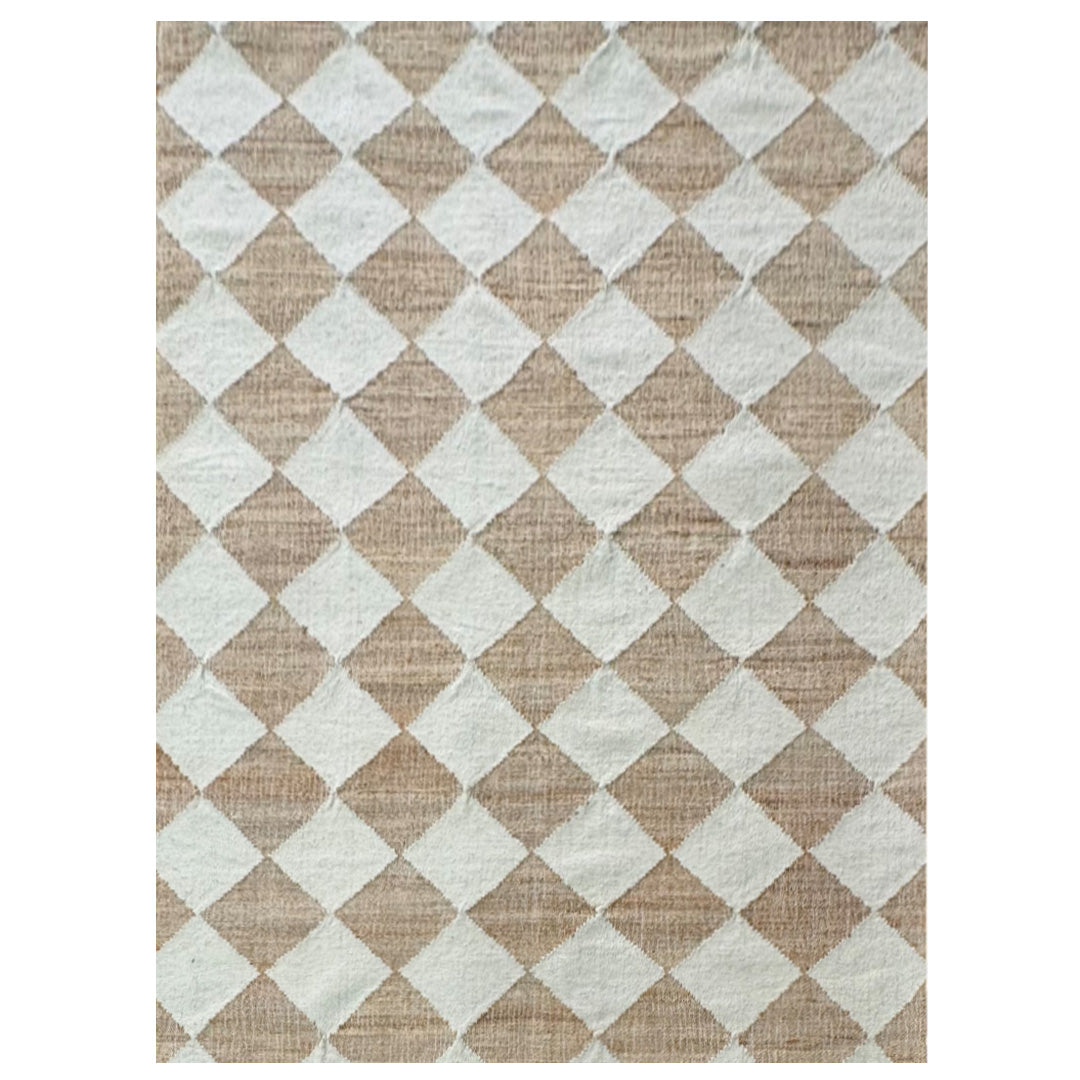 Earthy Elegance Handknotted Jute Rug
