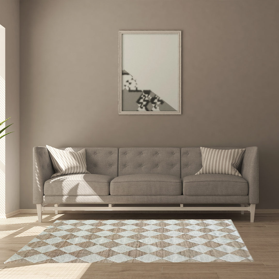 Earthy Elegance Handknotted Jute Rug