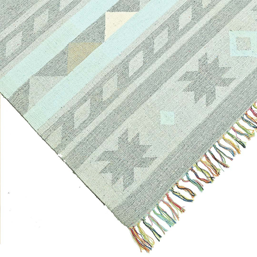 Harmony In Hues Handknotted Wool Rug.
