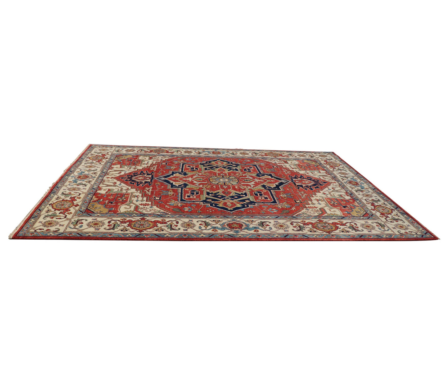 Heritage Hues Handknotted Wool Rug