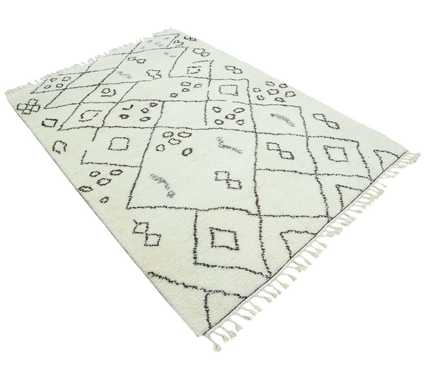 Heritage Hues Handknotted 100% Semi Worstead Wool