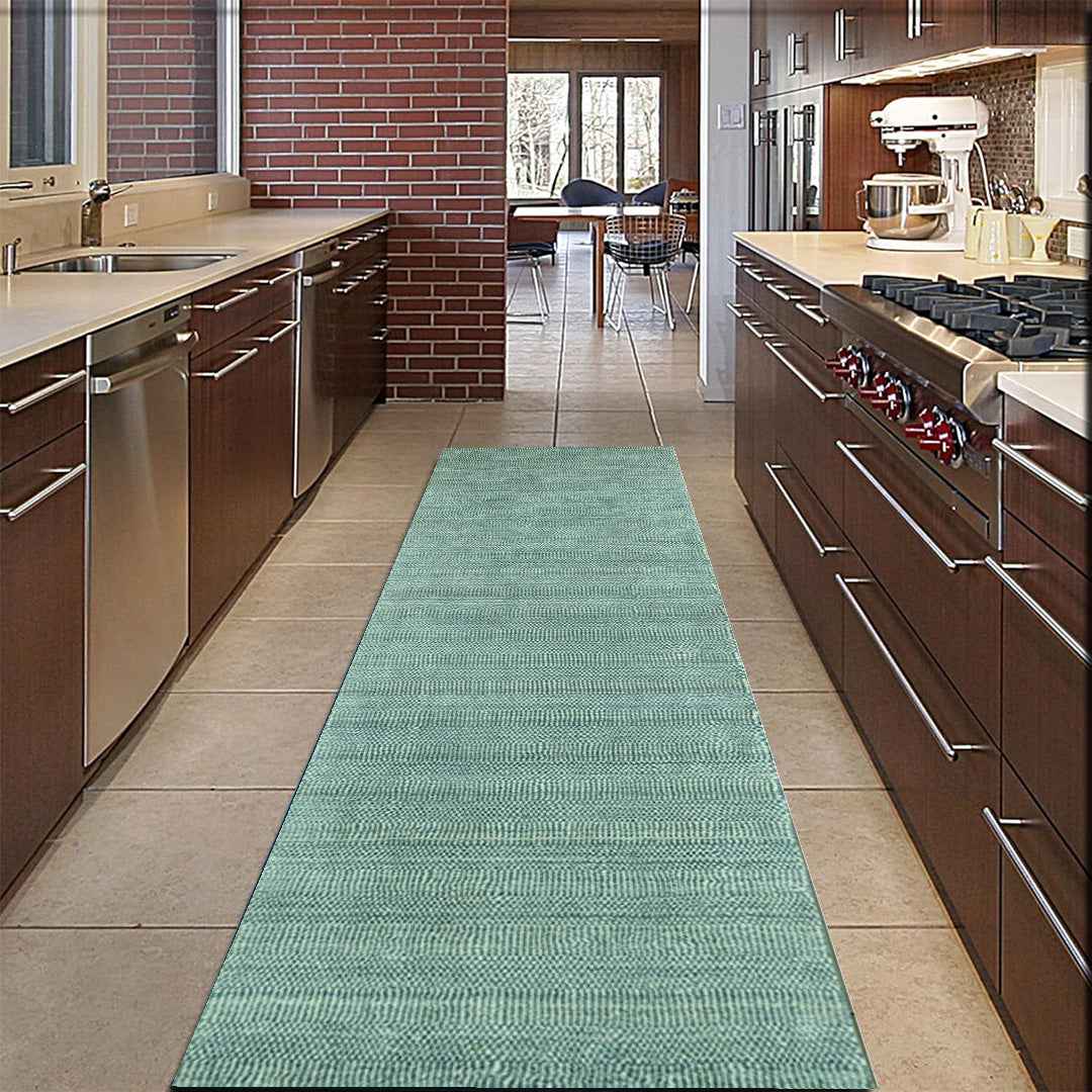 Cosmic Collection Handloom Wool/Viscose Rug.