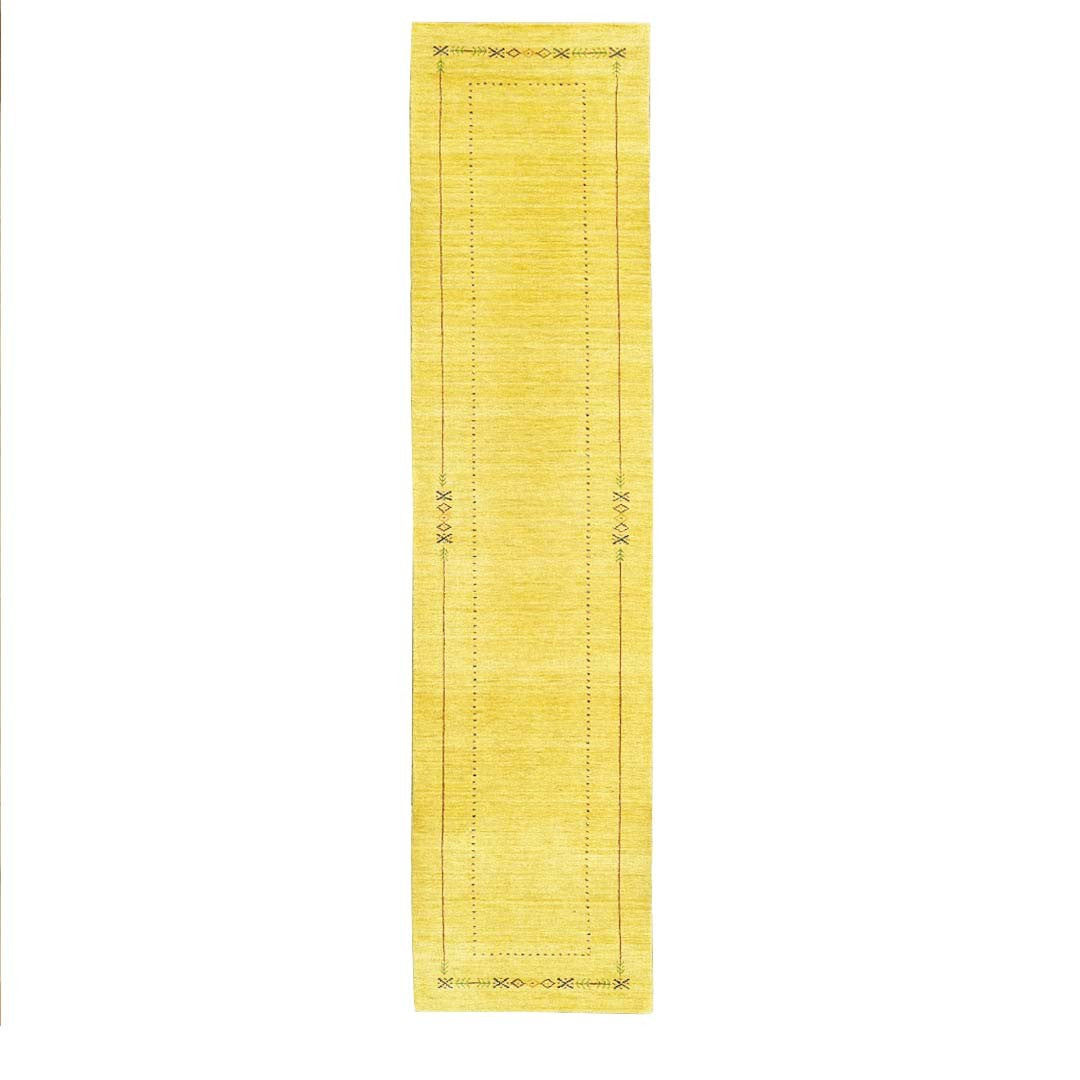 Whispering Threads Handloom Wool Runner.