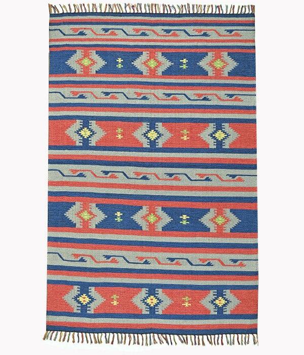 Harmony In Hues Handknotted Wool Rug.
