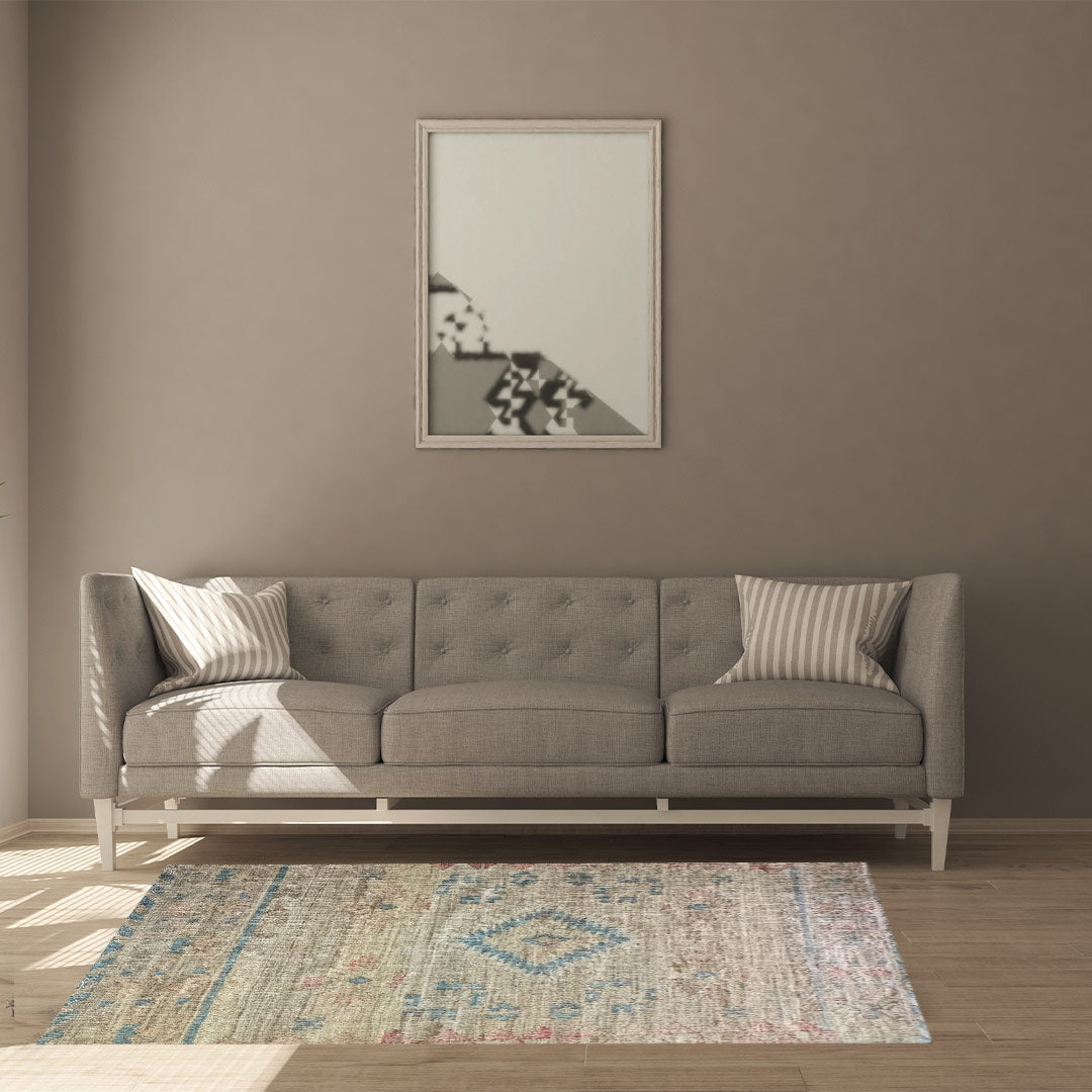 Earthy Elegance Handknotted Jute Rug