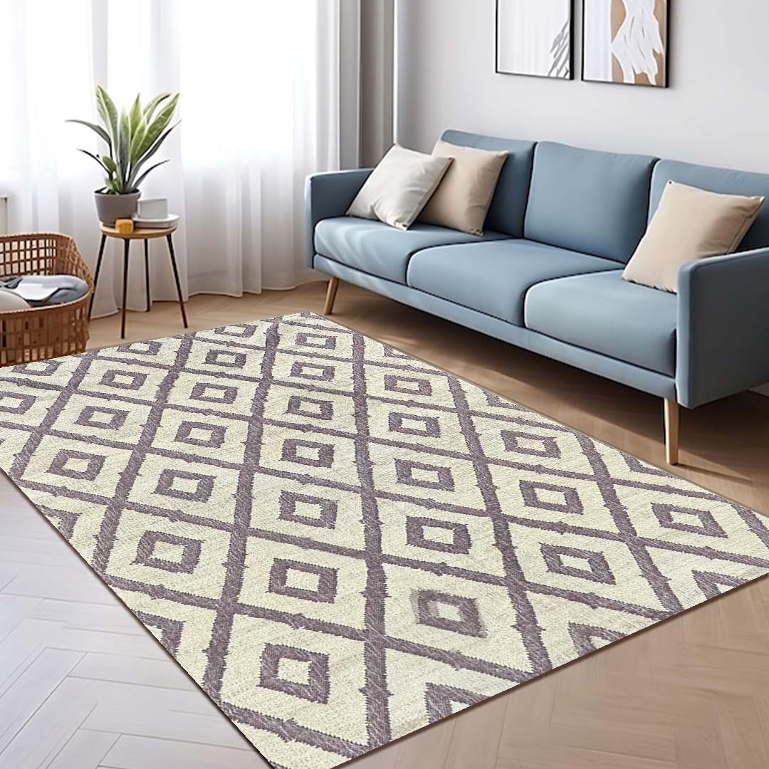 Earthy Elegance Handknotted Jute Rug