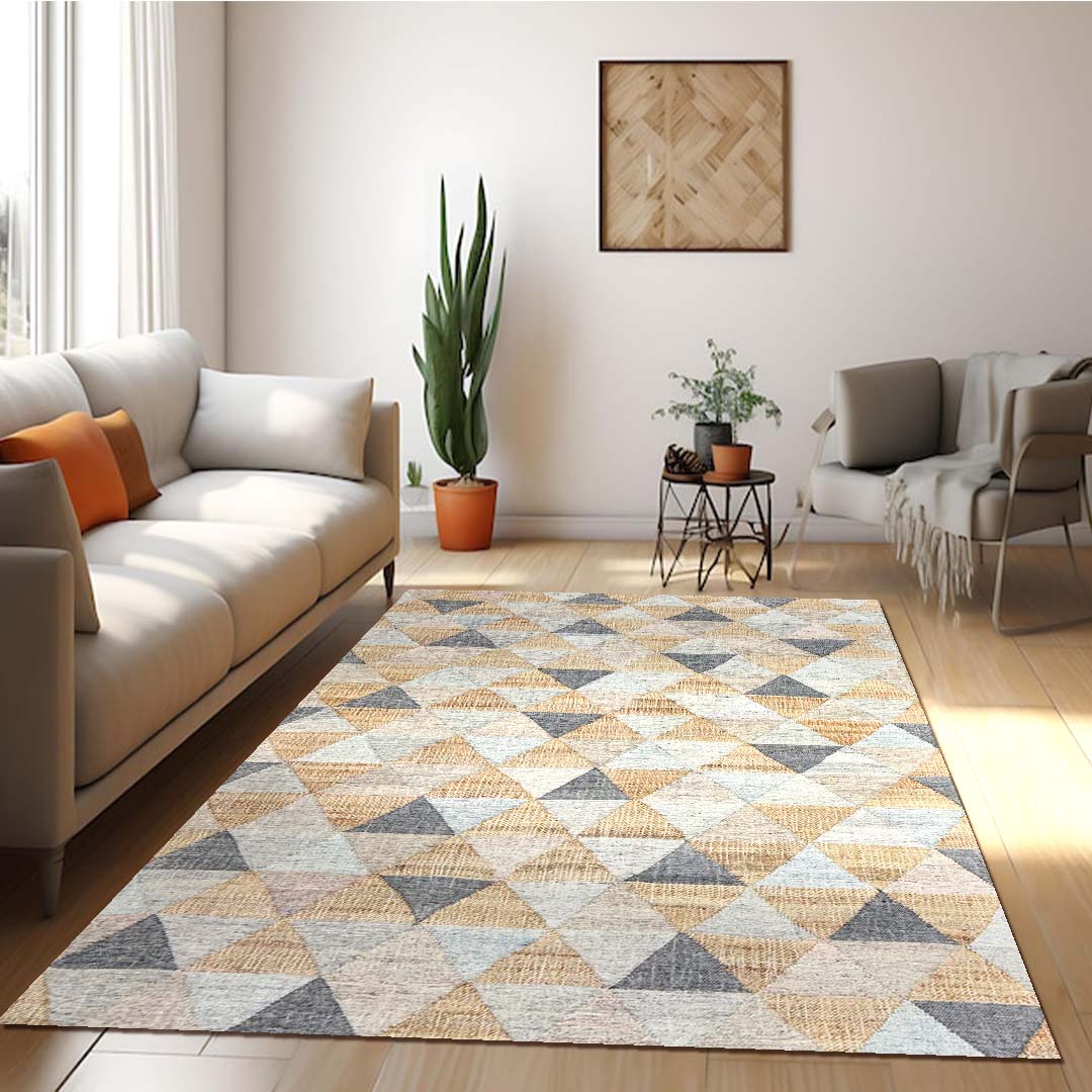 Earthy Elegance Handknotted Jute Rug