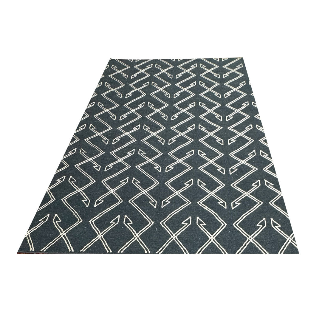 Heritage Hues Handknotted Wool & Jute Rug