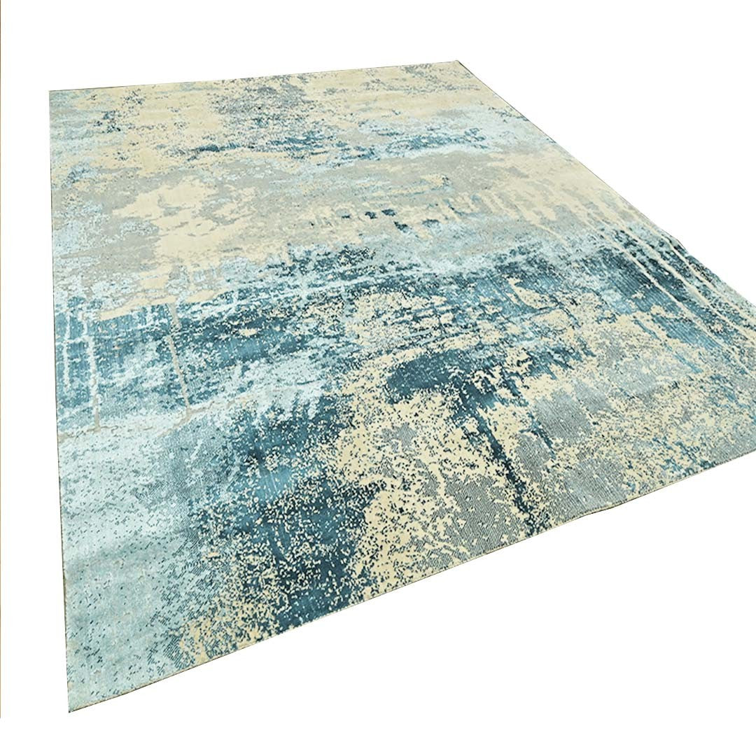 Texture Tales Handloom Viscose Rug.