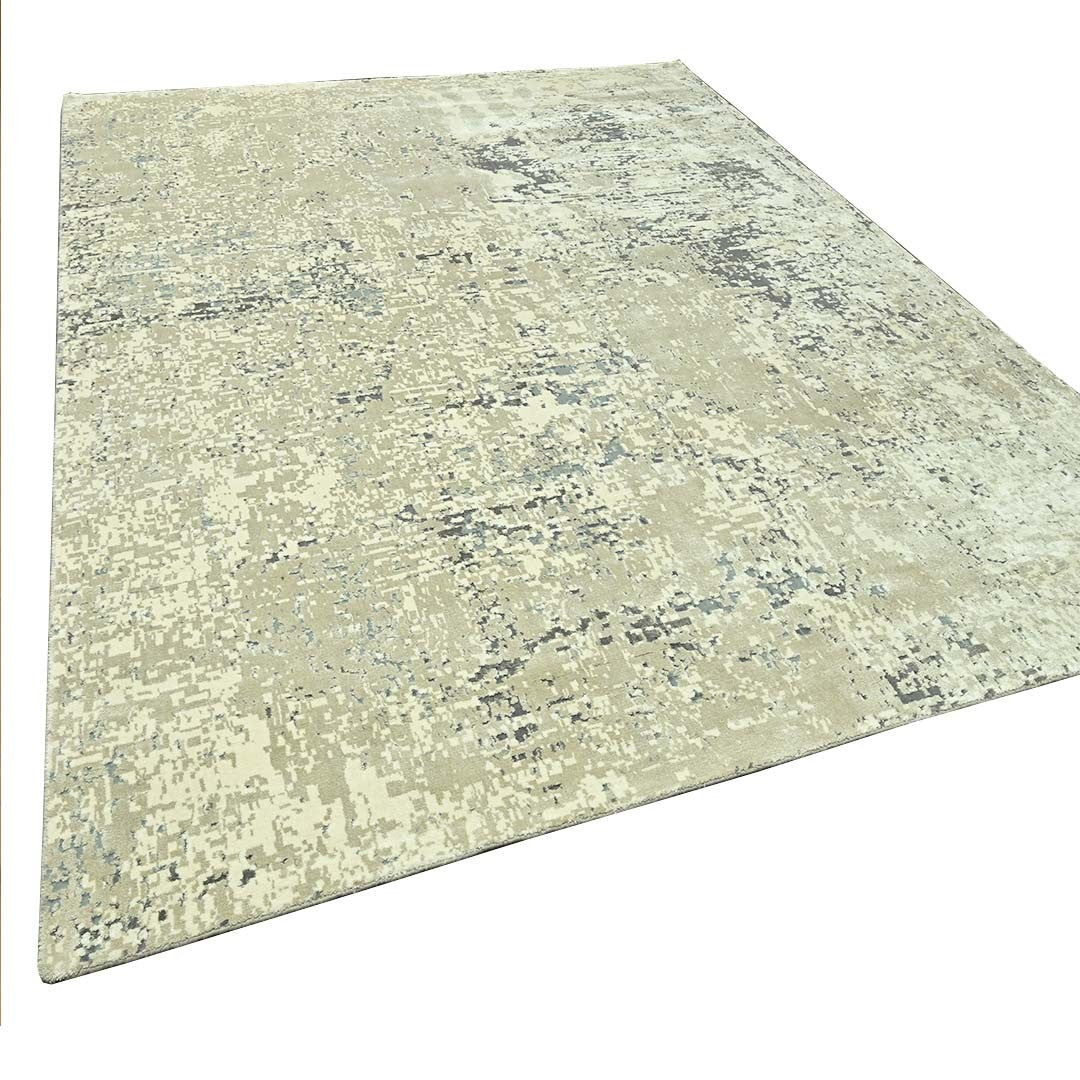 Texture Tales Handloom Viscose Rug.