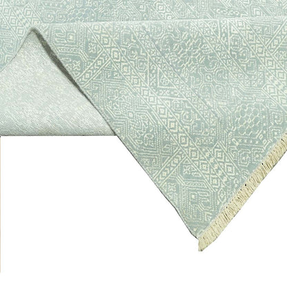 Texture Tales Handloom Viscose Rug.