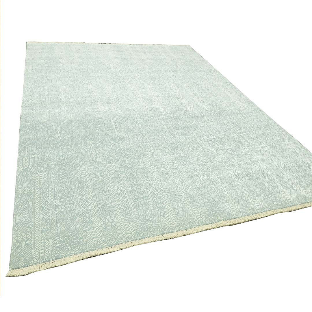 Texture Tales Handloom Viscose Rug.