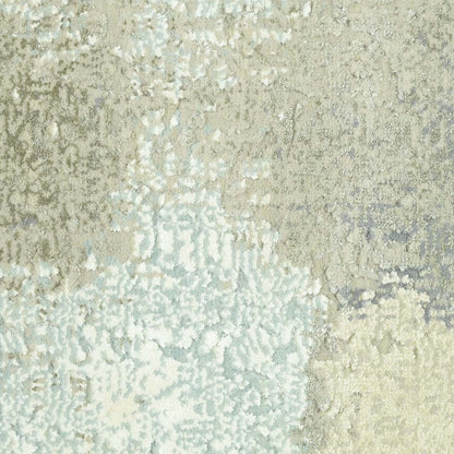 Texture Tales- Handloom Modern Beige, Grey & Ivory Colour Viscose Rug