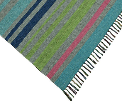 Harmony In Hues Handknotted Wool Rug.