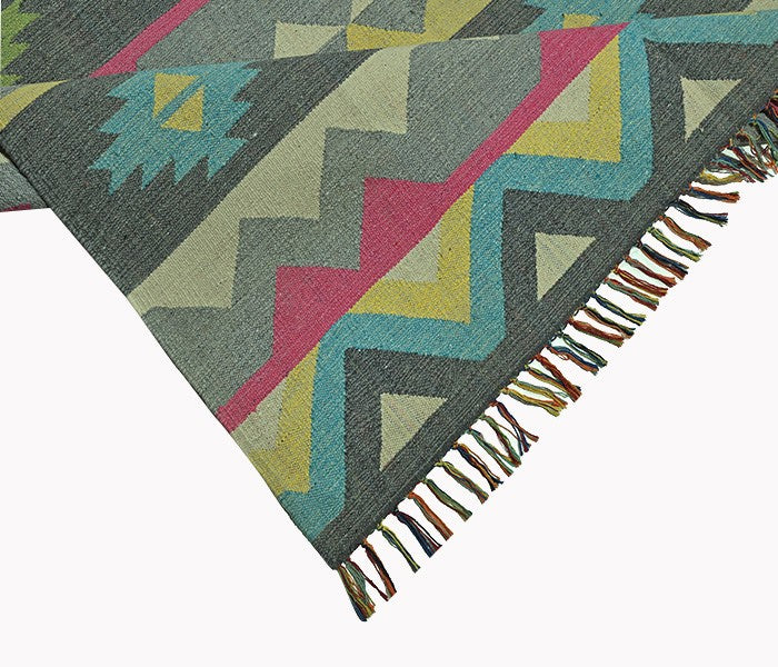 Harmony In Hues Handknotted Wool Rug.