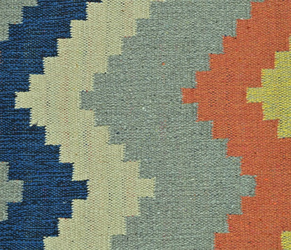 Harmony In Hues Handknotted Wool Rug.