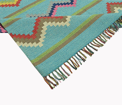 Harmony In Hues Handknotted Wool Rug.