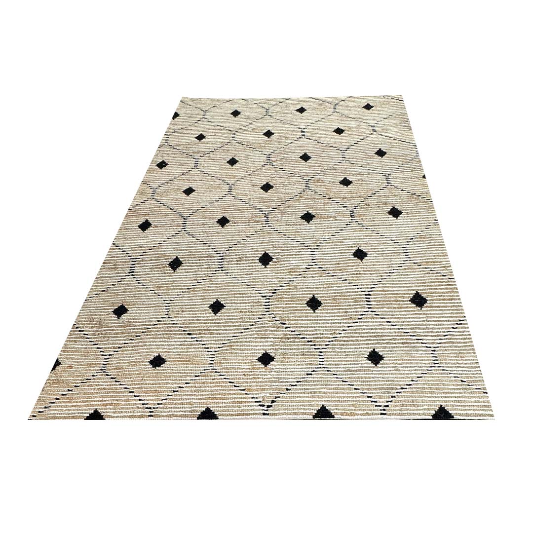 Heritage Hues Handknotted Wool & Jute Rug