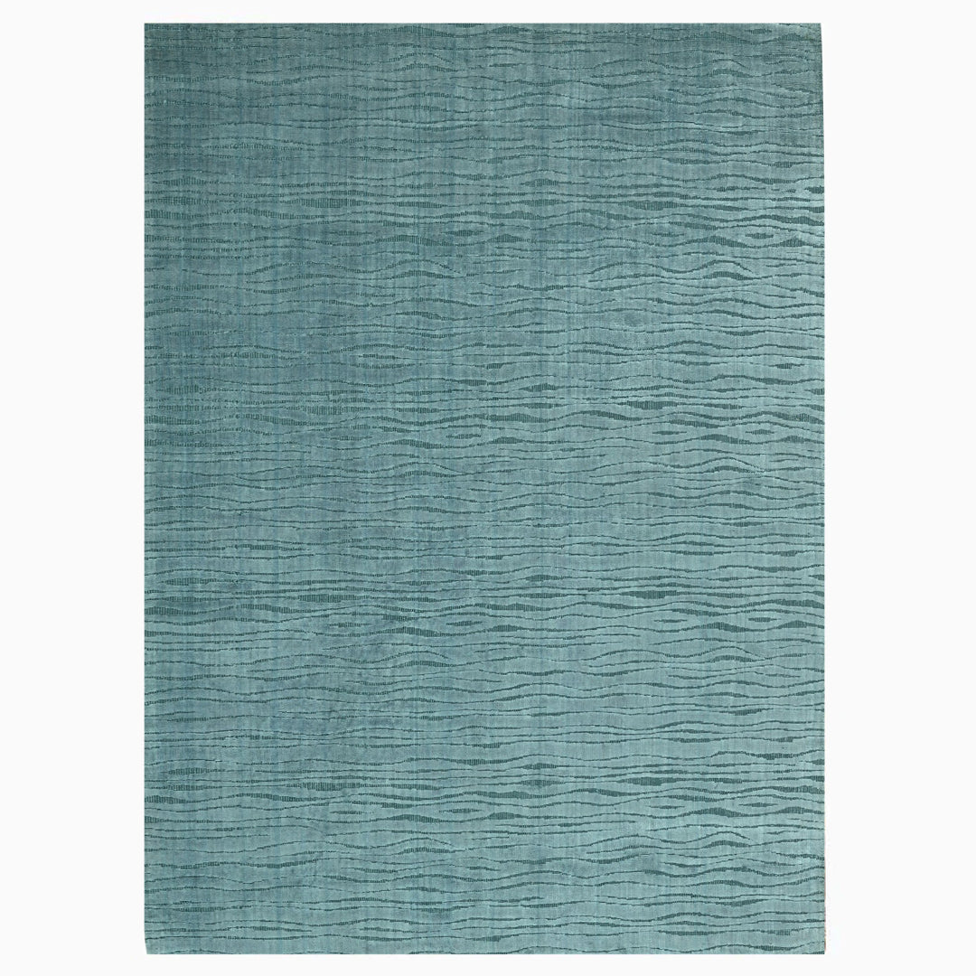 Cosmic Collection Handloom Wool/Viscose Rug.