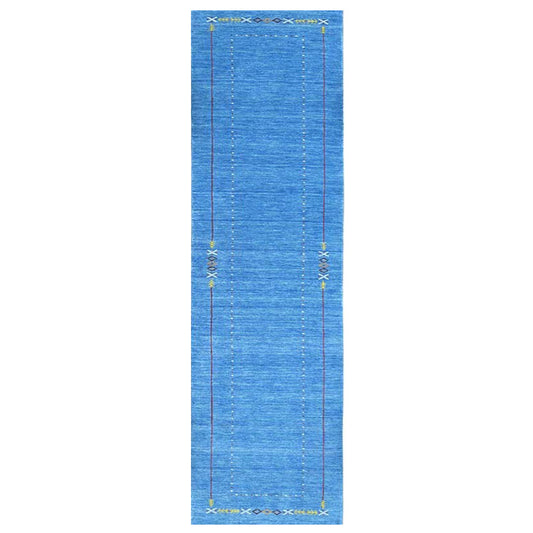 Whispering Threads Handloom Wool Runner.