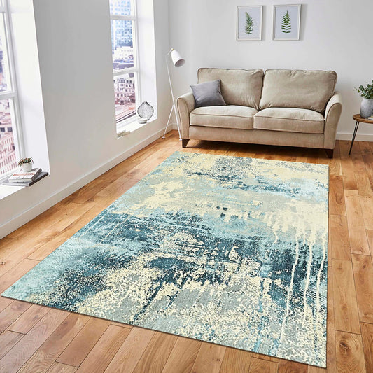 Texture Tales Handloom Viscose Rug.