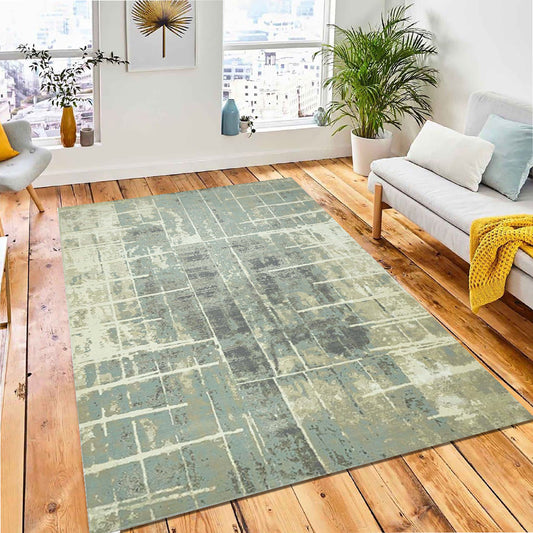 Texture Tales Handloom Viscose Rug.