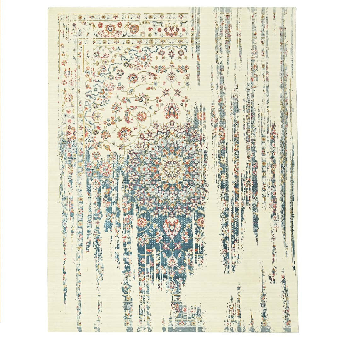 Texture Tales Handloom Viscose Rug.