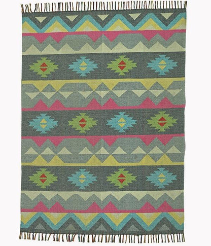 Harmony In Hues Handknotted Wool Rug.