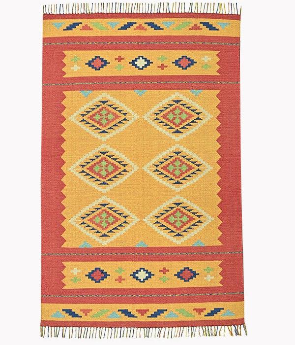Harmony In Hues Handknotted Wool Rug.