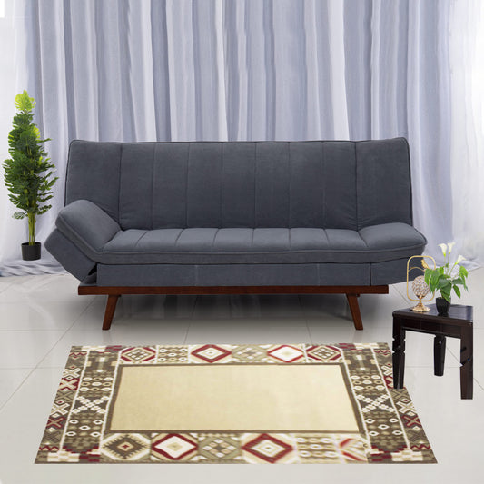 Cosmic Collection- Handtufted Modern Brown Colour Wool Rug
