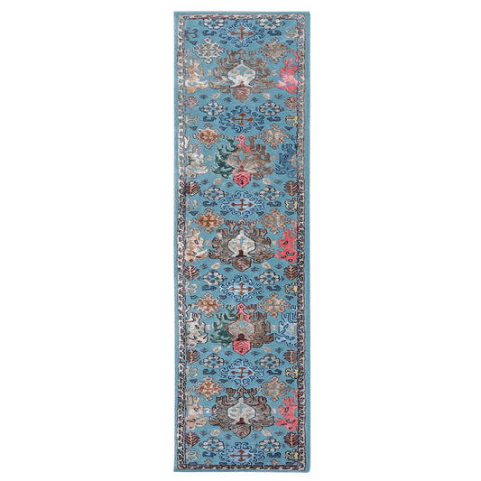 Harmonize Handtufted Wool & Bamboo Silk Runner