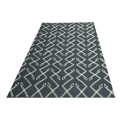 Heritage Hues Handknotted Wool & Jute Rug